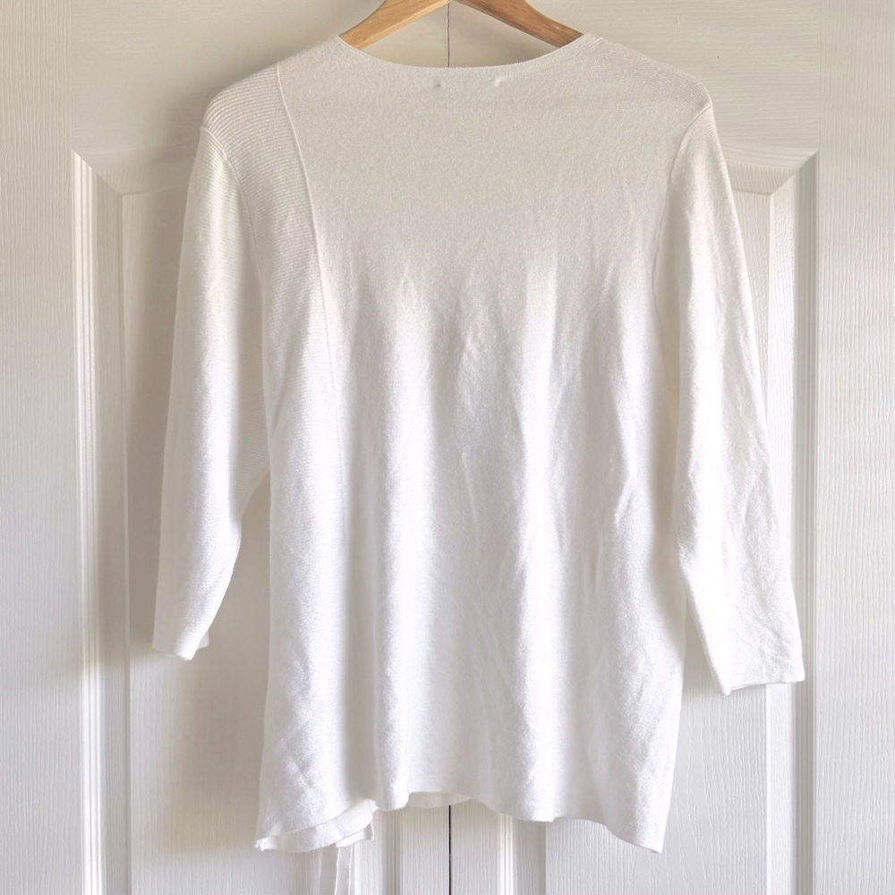 Picadilly Side Tie Rib Knit Top - Picture 6 of 8